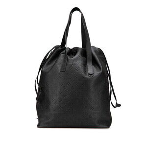 Louis Vuitton Shadow Black Helmet Bag Handbag Tote Noir
